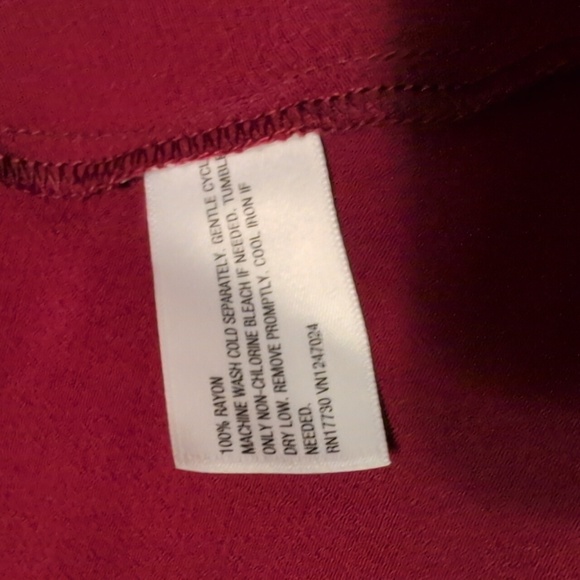 Ava & Viv Women's Top Ruffle Neck Boho Hook & Eye Hippie Fairy Blouse 3x - Picture 8 of 8